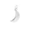 Charmalong™ Silver Plated Pavé Moon Charm by Bead Landing™